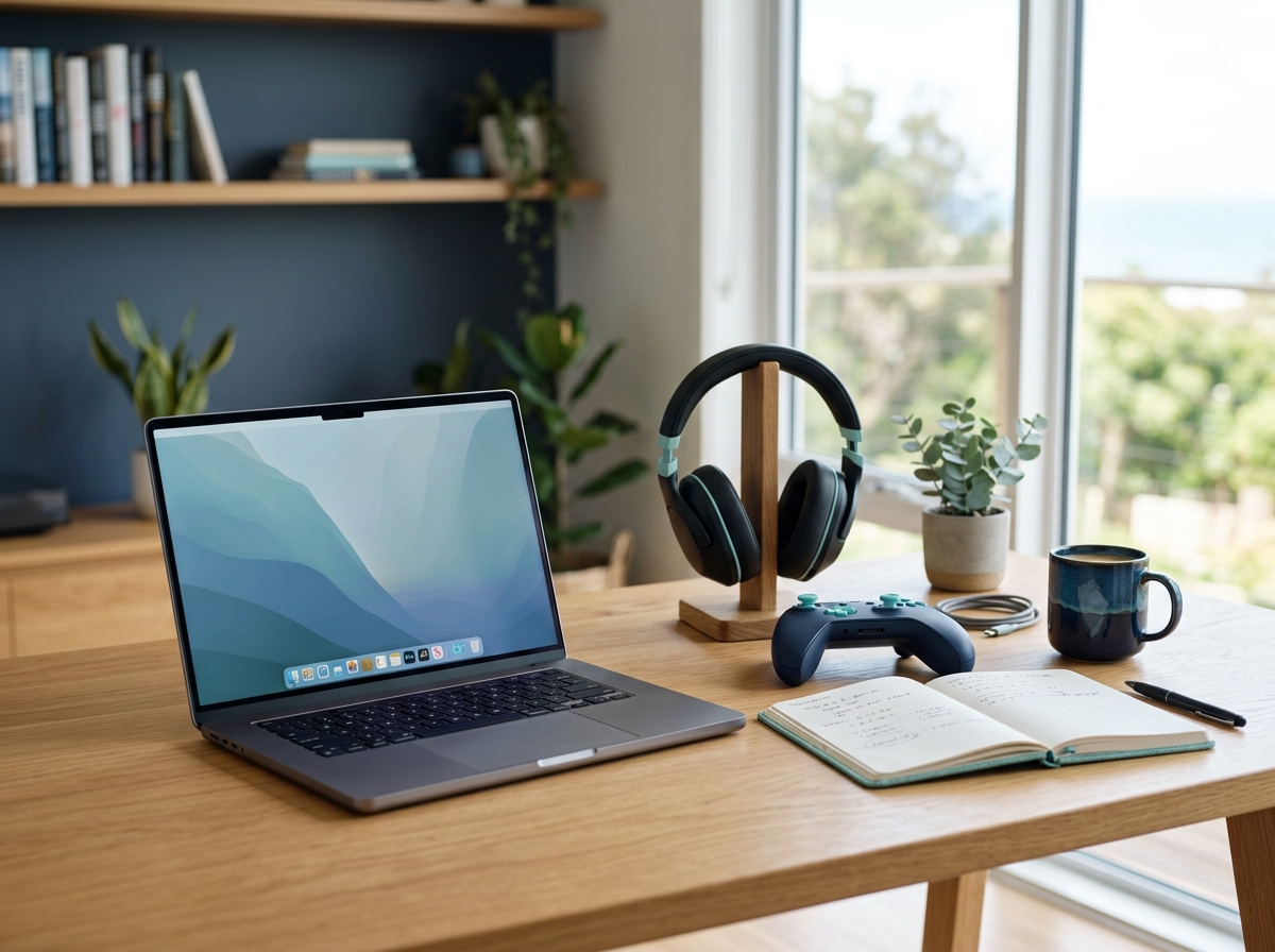 Gaming support workspace